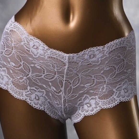 Transform See-Thru Bra & Panty Set Crossdresser Breast Forms Red Small 36C - Picture 4 of 4